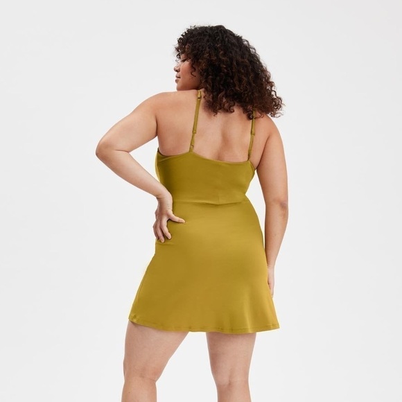 GIRLFRIEND COLLECTIVE Naomi Workout Dress In Saturn - Picture 6 of 8